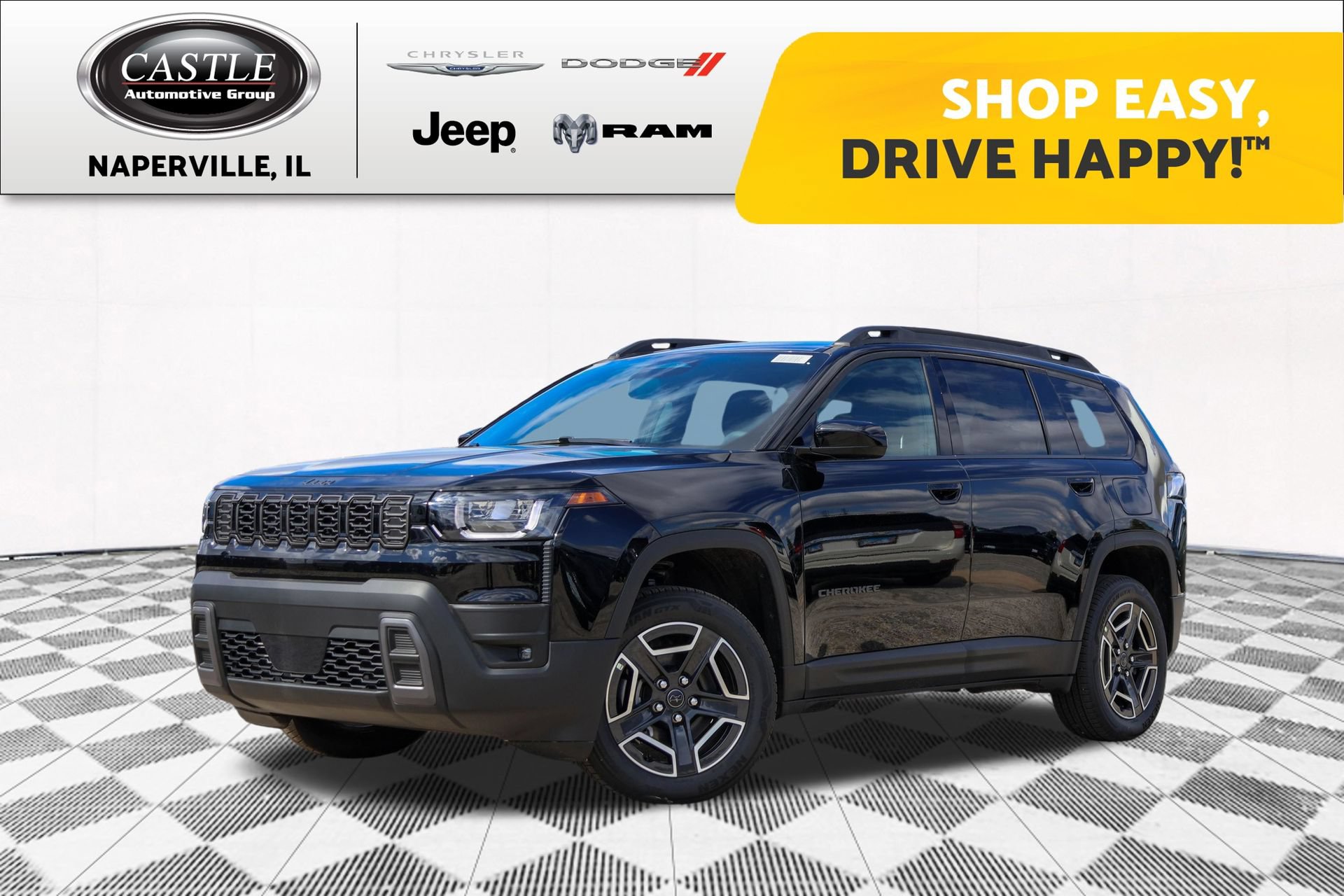 New 2026 Jeep Cherokee Laredo AWD/4WD image 1
