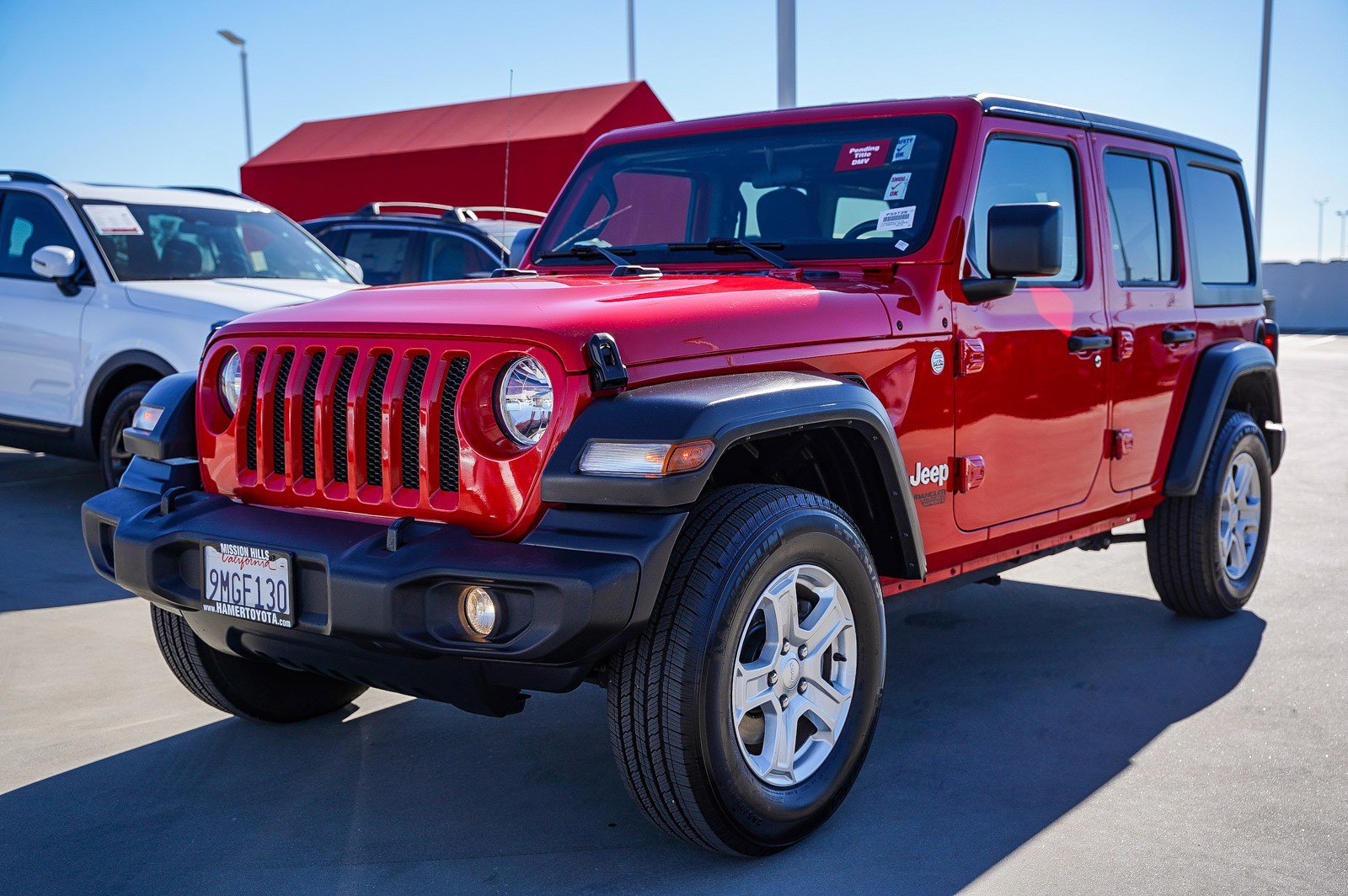 Used 2020 Jeep Wrangler Unlimited Sport S image 3