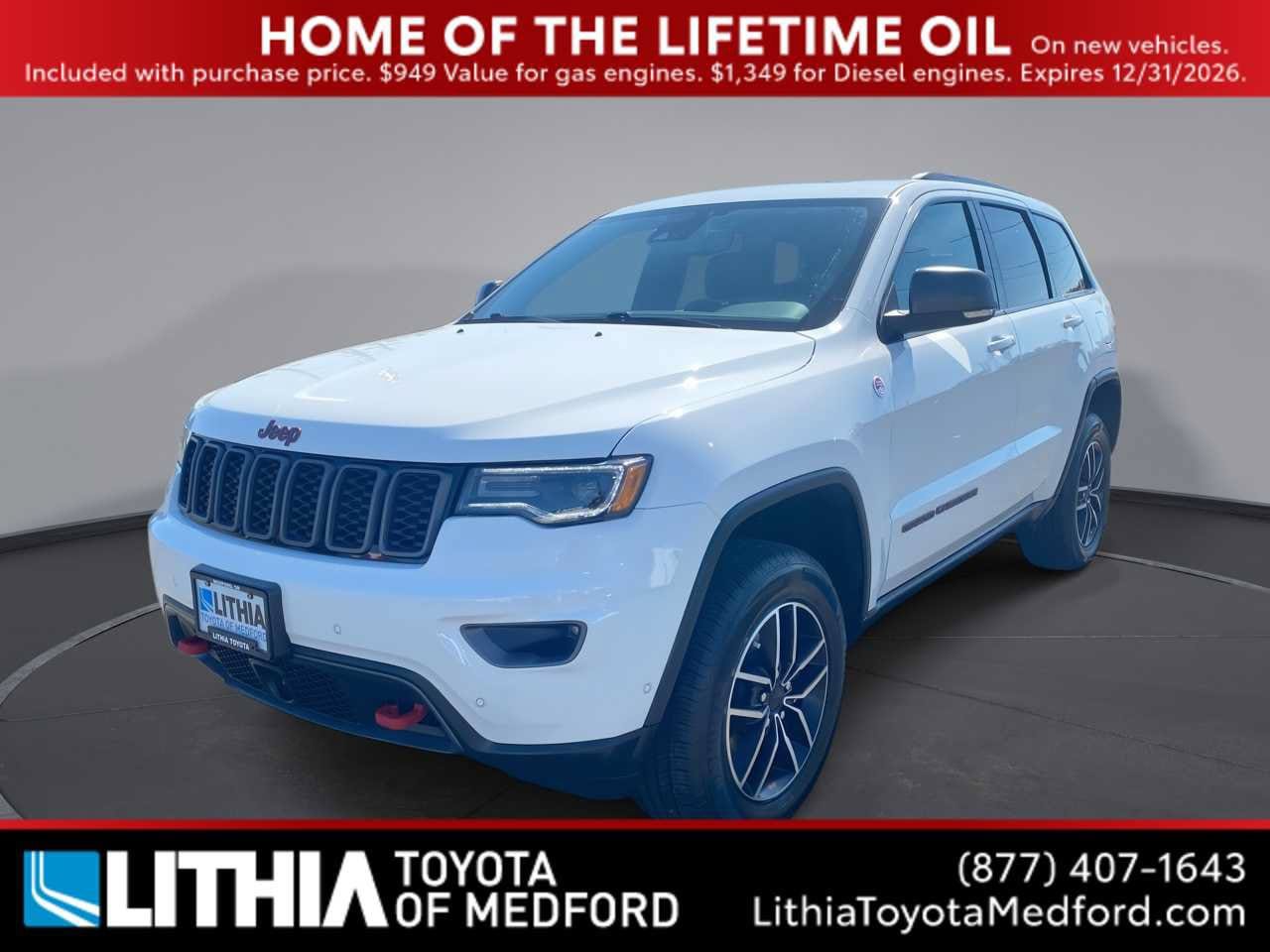 Used 2021 Jeep Grand Cherokee Trailhawk w/ Premium Lighting Group
