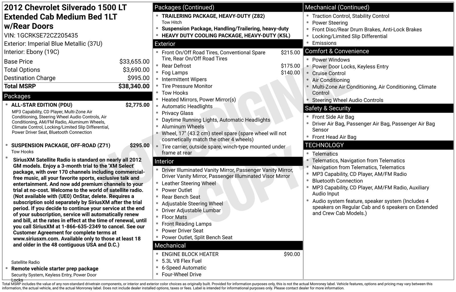 Used 2012 Chevrolet Silverado 1500 LT w/ All-Star Edition AWD/4WD image 10