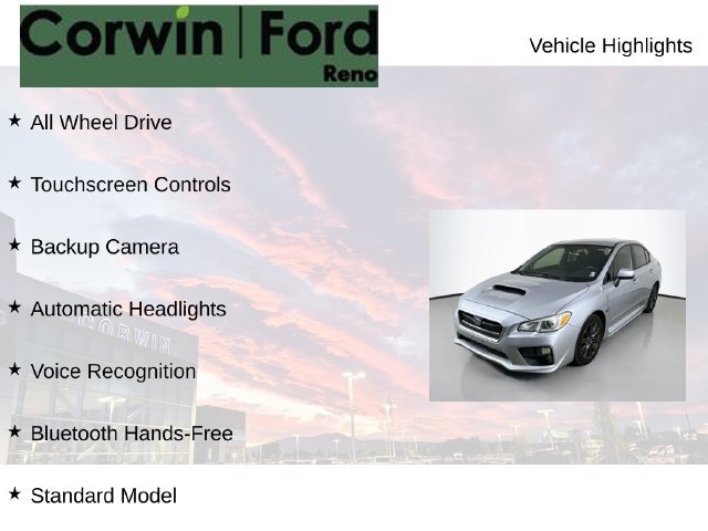 Used 2017 Subaru WRX AWD/4WD image 8
