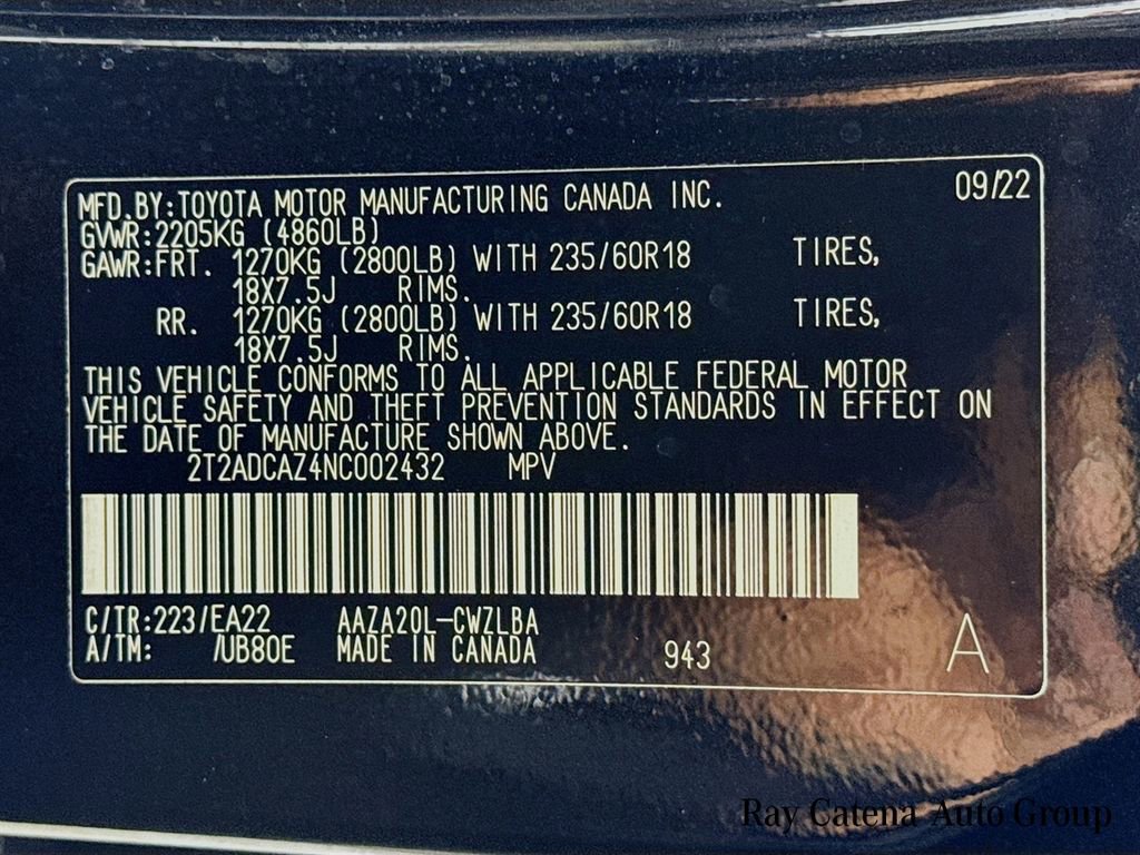 Certified 2022 Lexus NX 250 FWD w/ Cold Area Package image 35