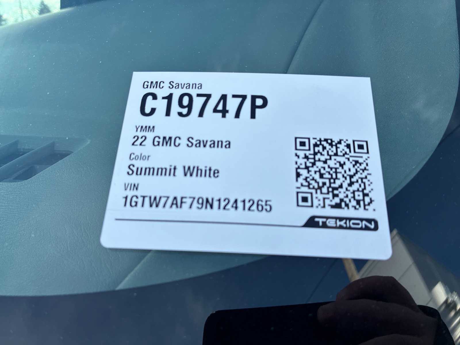 Certified 2022 GMC Savana 2500 image 30