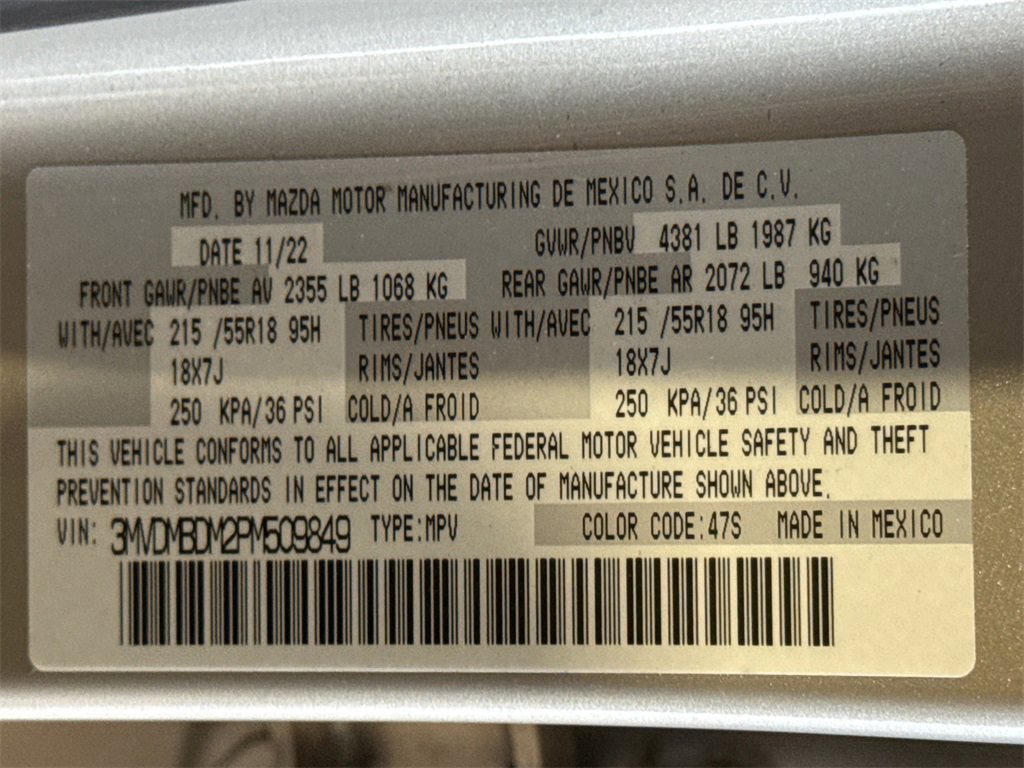 Certified 2023 MAZDA CX-30 AWD 2.5 S w/ Premium Package image 28