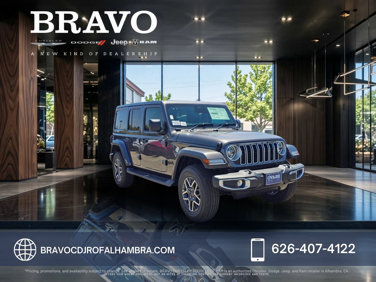 New 2026 Jeep Wrangler Unlimited Sahara w/ Safety Group AWD/4WD image 1