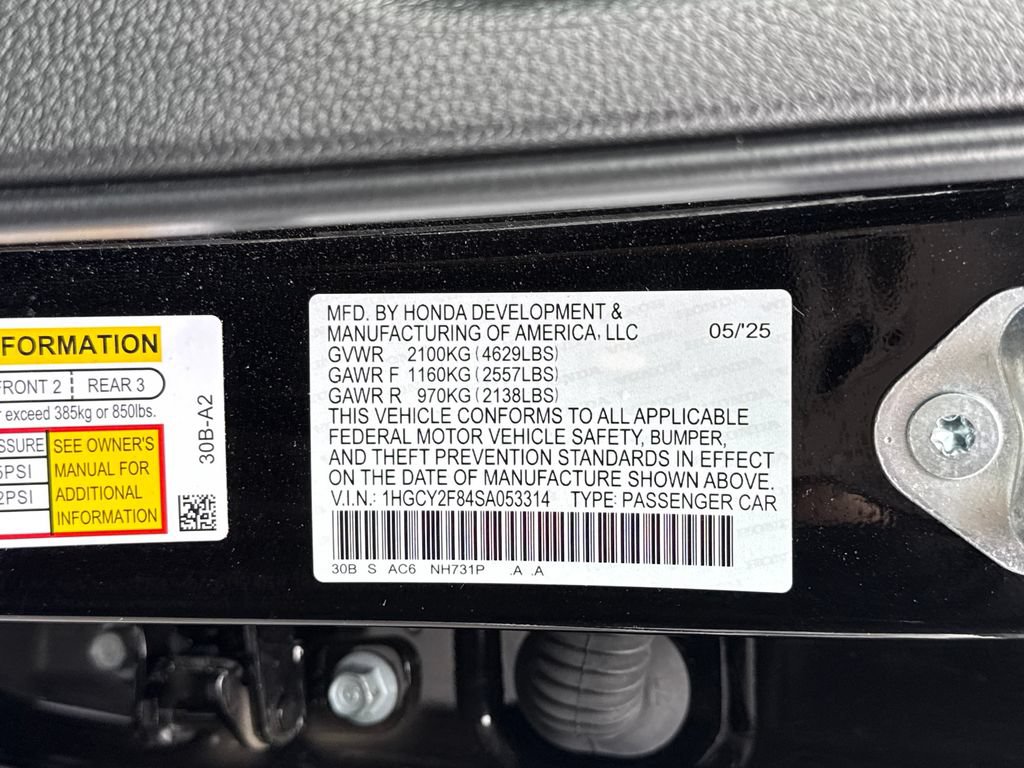 Certified 2025 Honda Accord Touring image 31