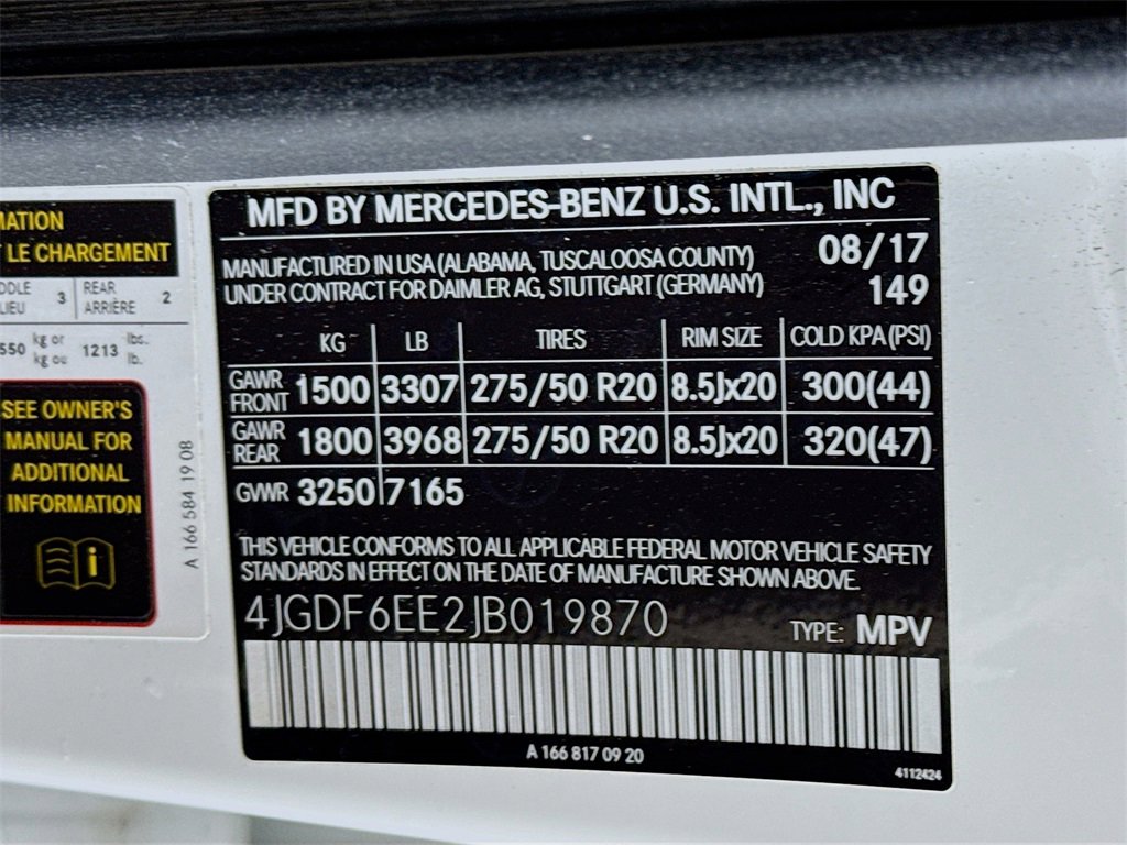 Used 2018 Mercedes-Benz GLS 450 4MATIC image 35