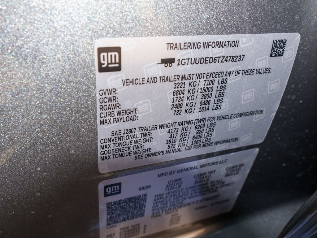 New 2026 GMC Sierra 1500 SLT w/ SLT Premium Plus Package AWD/4WD image 36