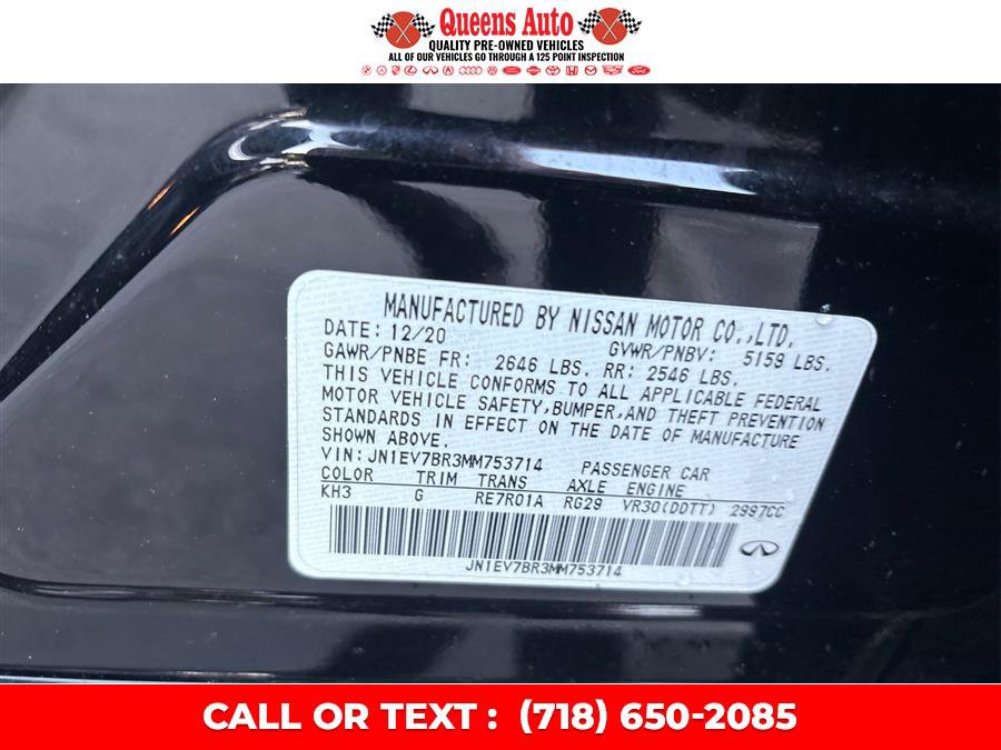 Used 2021 INFINITI Q50 Luxe w/ Cargo Package AWD/4WD image 27