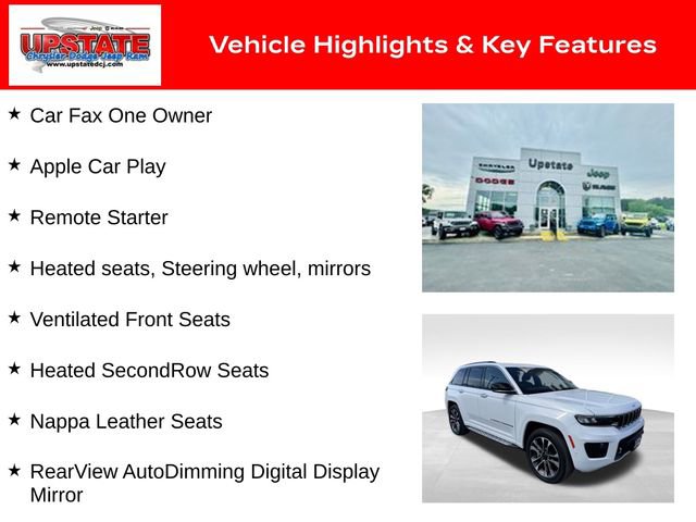 Used 2023 Jeep Grand Cherokee Overland w/ Luxury Tech Group IV image 5