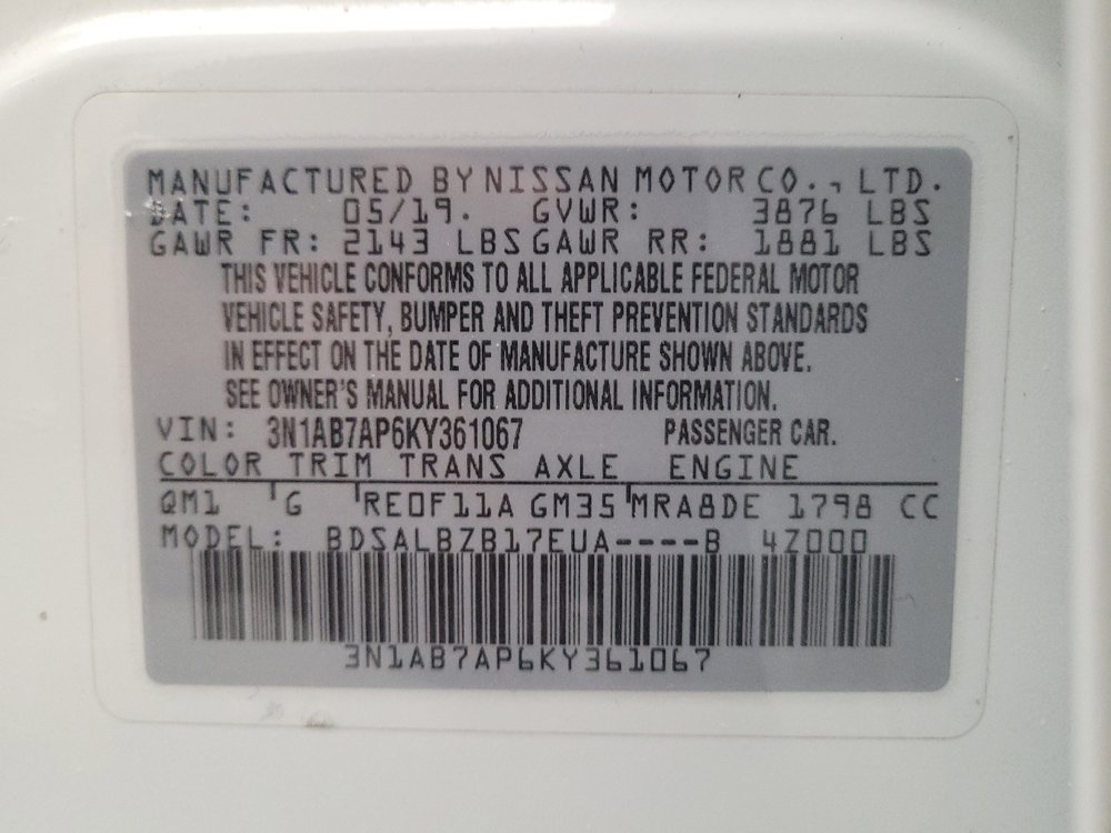 Used 2019 Nissan Sentra S FWD image 33