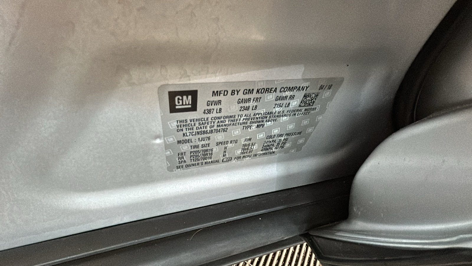 Used 2018 Chevrolet Trax LS AWD/4WD image 11