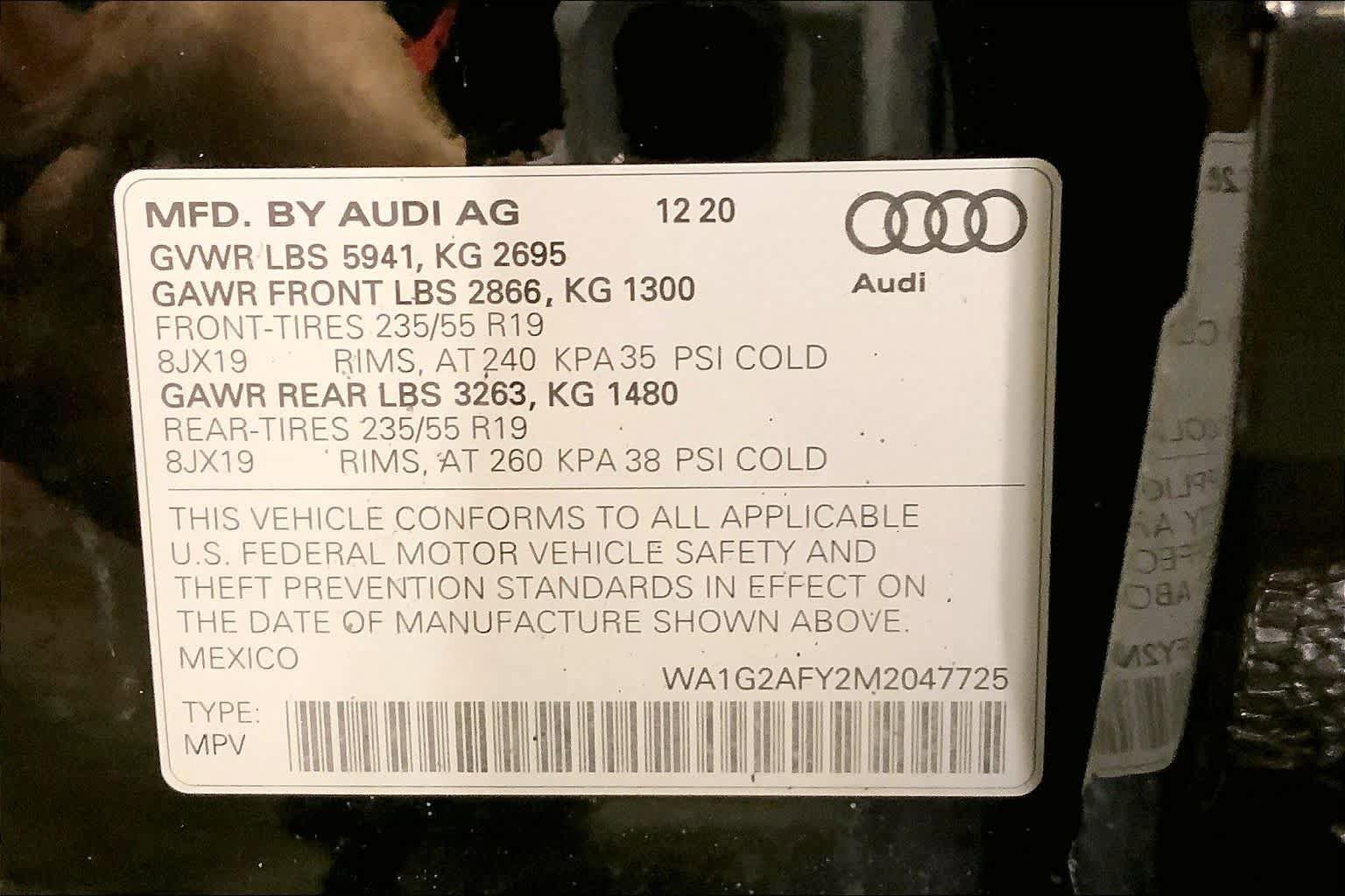 Used 2021 Audi Q5 e Premium image 37