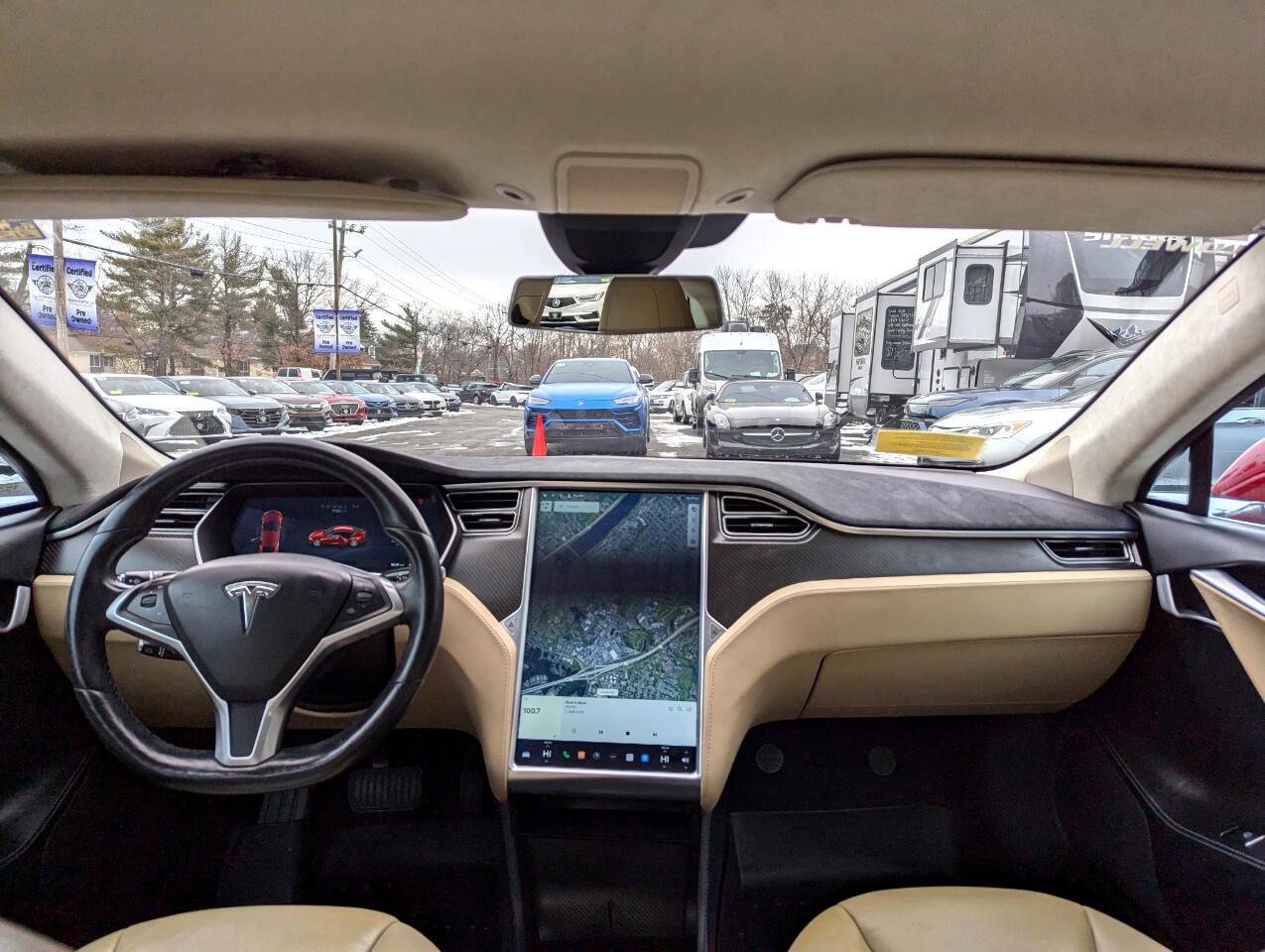 Used 2015 Tesla Model S AWD image 30