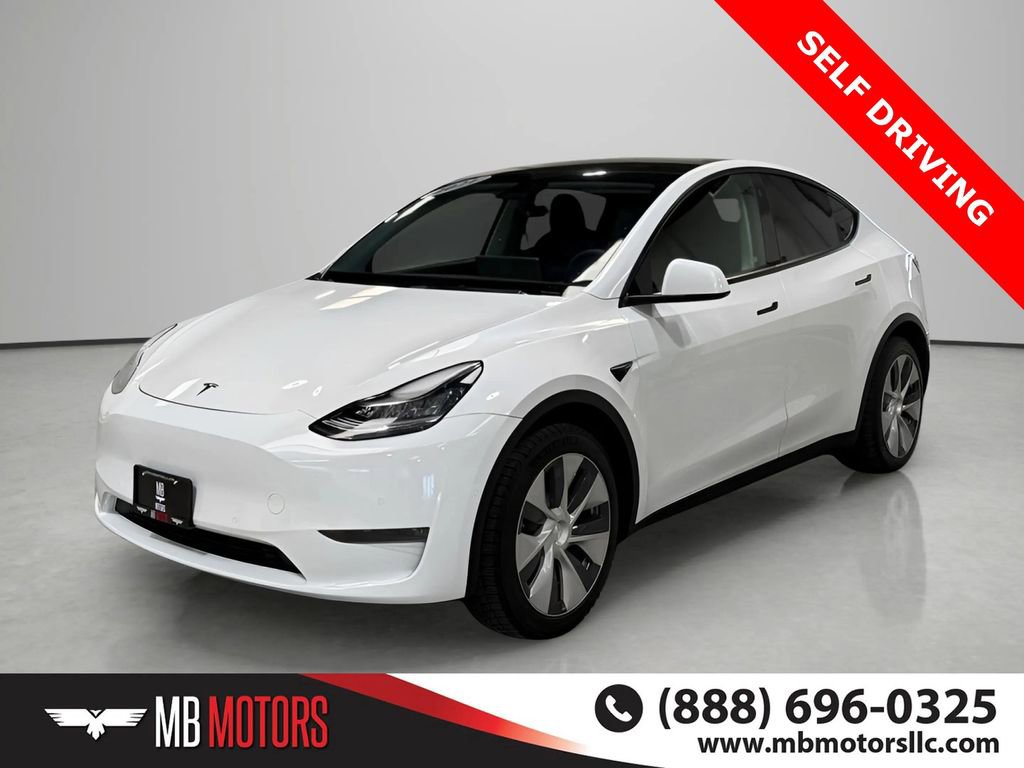 Used 2021 Tesla Model Y Long Range AWD/4WD image 1