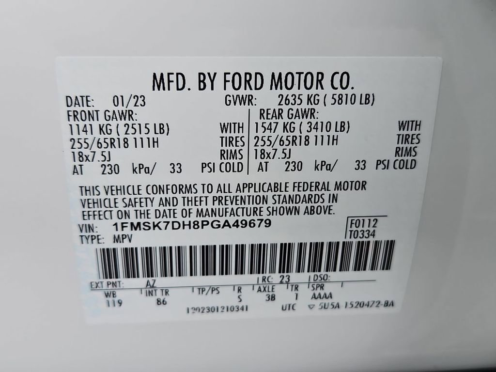 Used 2023 Ford Explorer XLT image 39