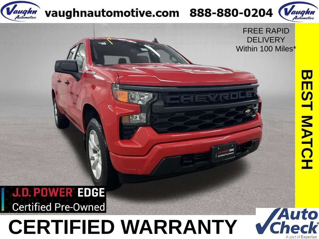 Used 2024 Chevrolet Silverado 1500 Custom AWD/4WD image 1