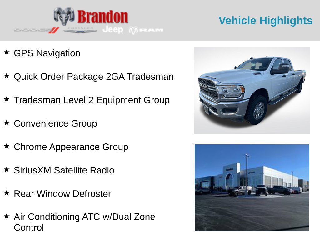 Used 2024 RAM 2500 Tradesman w/ Chrome Appearance Group AWD/4WD image 2