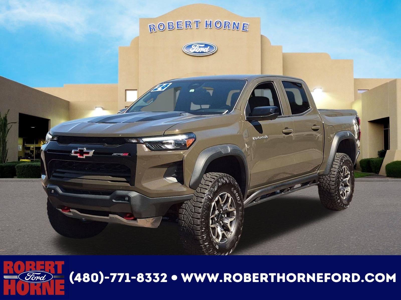 Used 2024 Chevrolet Colorado ZR2 w/ Technology Package AWD/4WD image 1