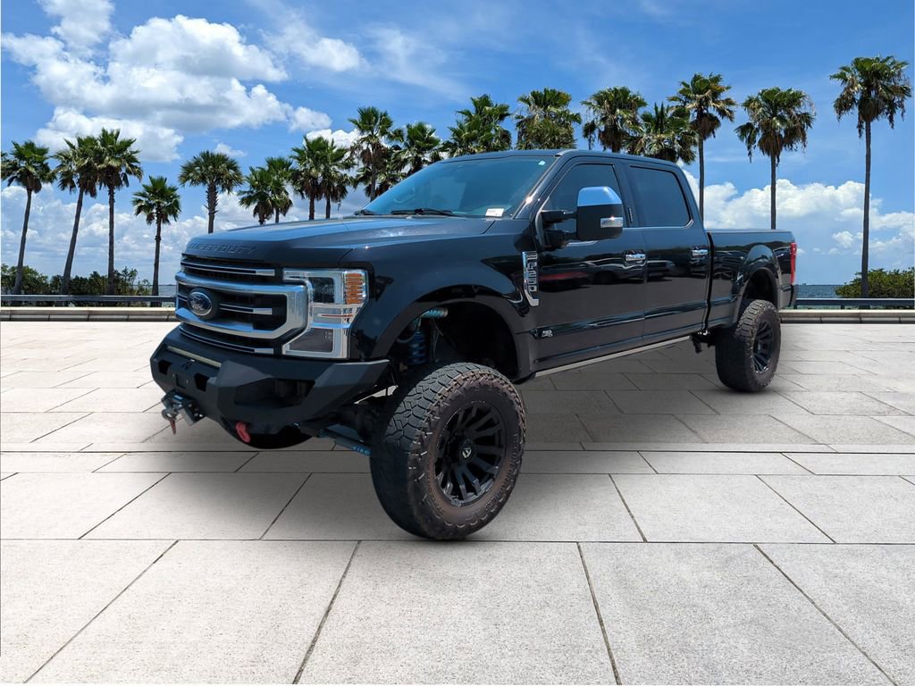 Used 2021 Ford F250 Platinum w/ FX4 Off-Road Package AWD/4WD image 4