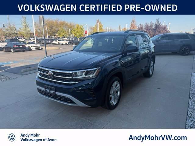 Used 2023 Volkswagen Atlas SE w/ Panoramic Sunroof Package AWD/4WD image 3