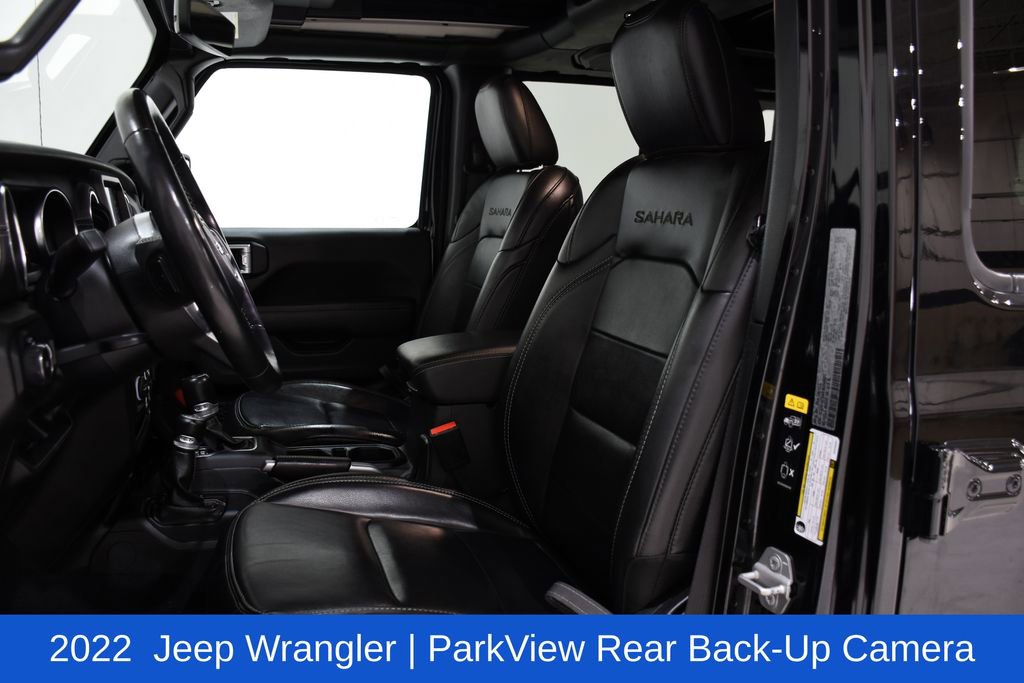 Used 2022 Jeep Wrangler Unlimited Sahara w/ Cold Weather Group image 22