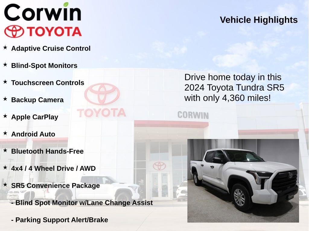 Used 2024 Toyota Tundra SR5 w/ SR5 Convenience Package image 6