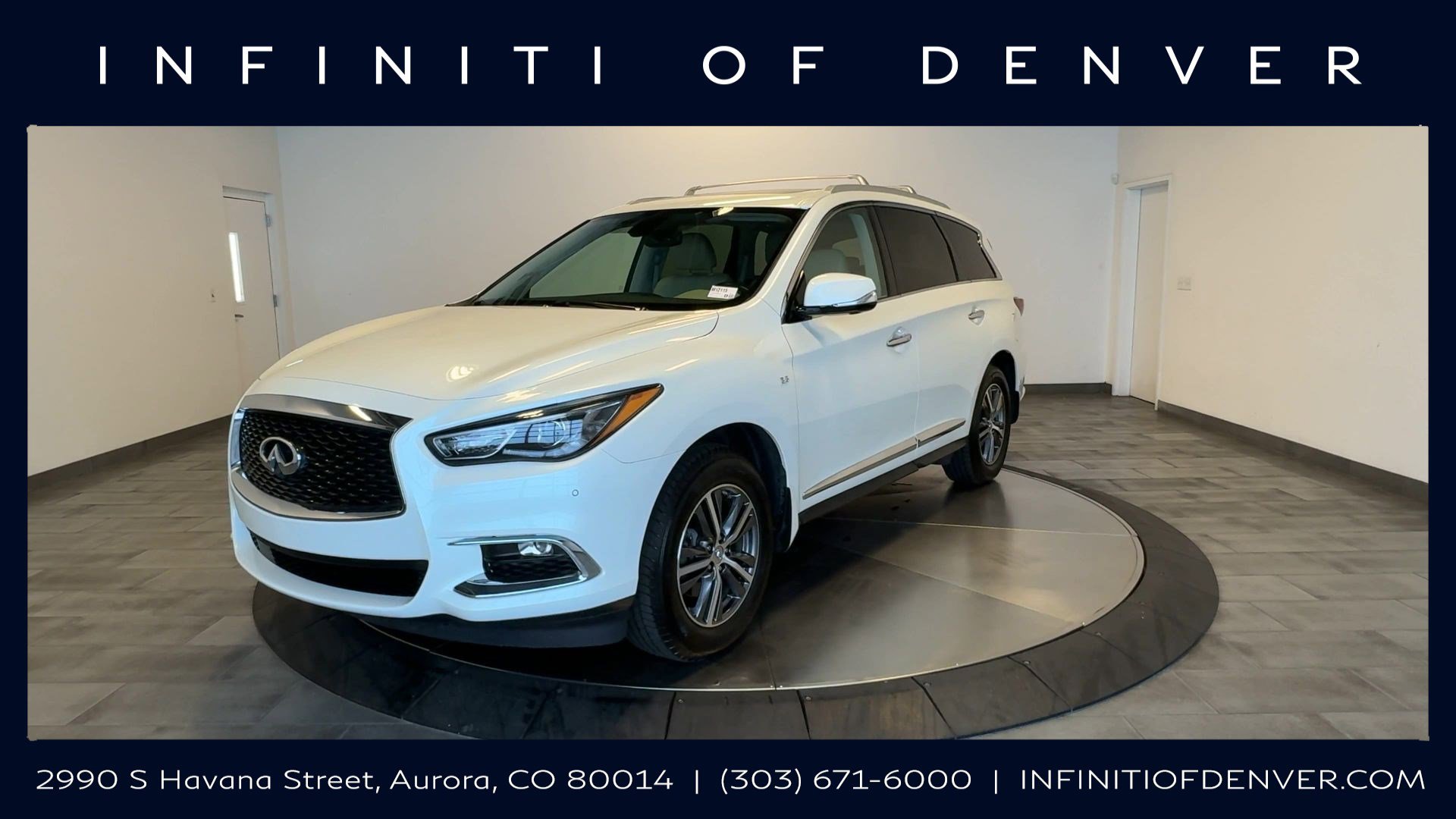 Certified 2017 INFINITI QX60 AWD w/ Premium Plus Package