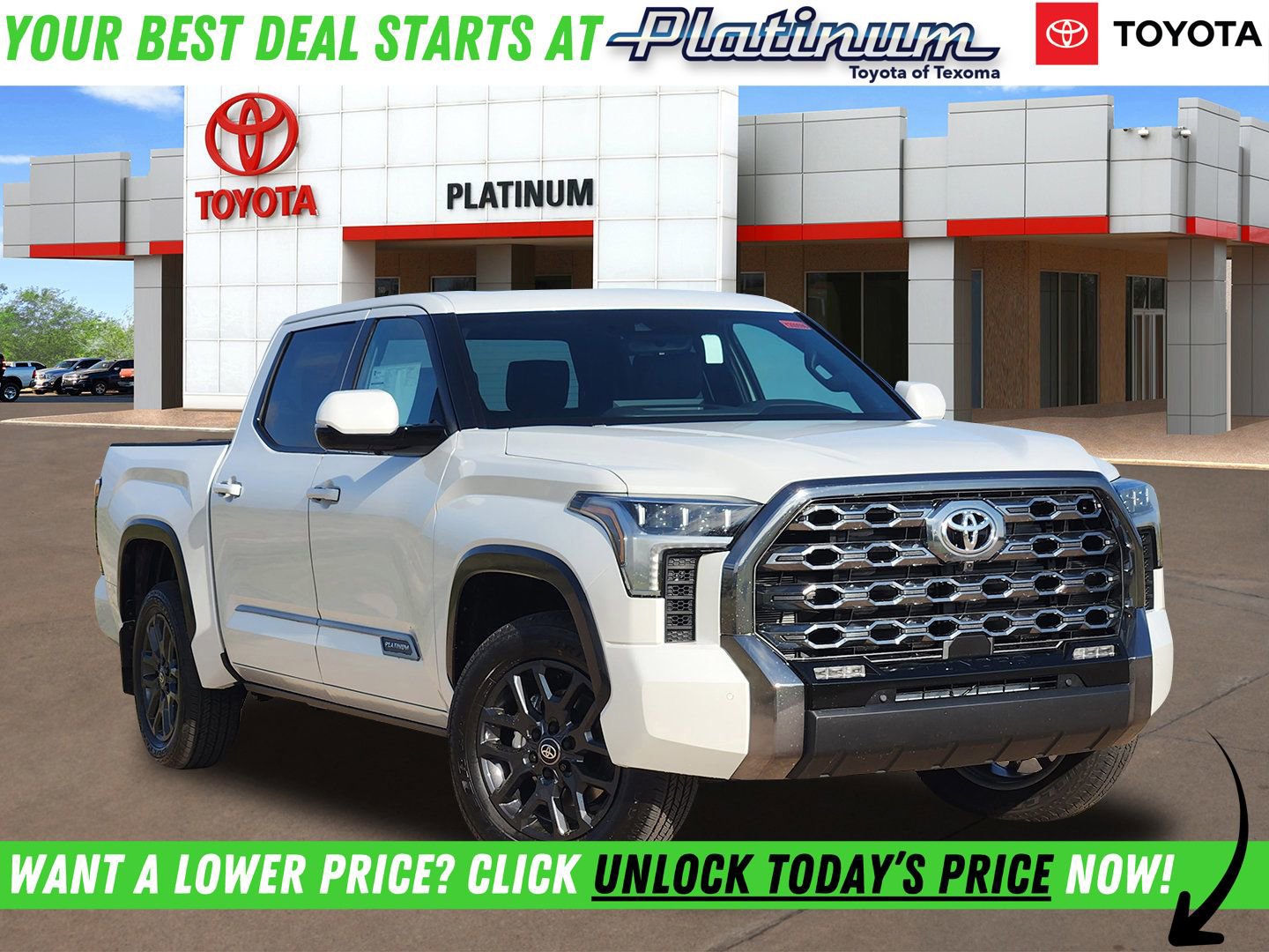 New 2026 Toyota Tundra Platinum image 1