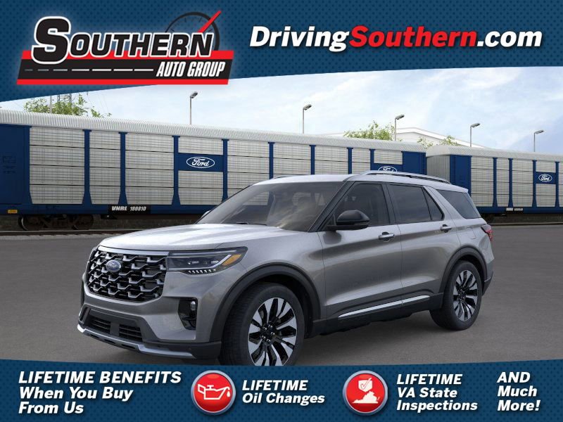 New 2025 Ford Explorer Platinum w/ LUX Leather Package