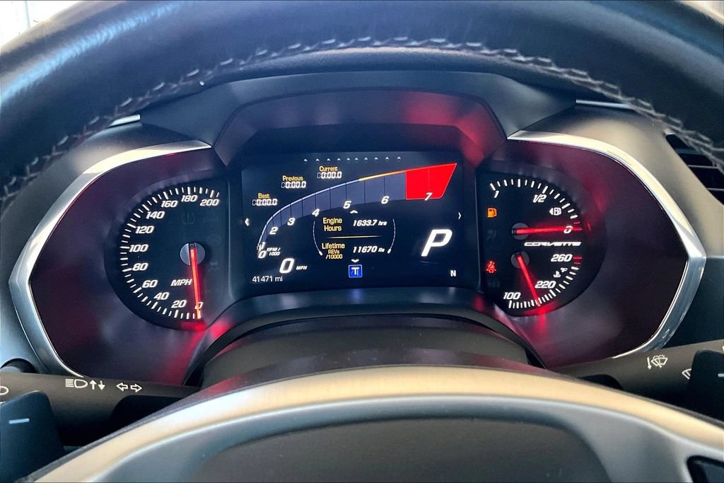 Used 2019 Chevrolet Corvette Grand Sport w/ Carbon Flash Badge Package RWD image 8