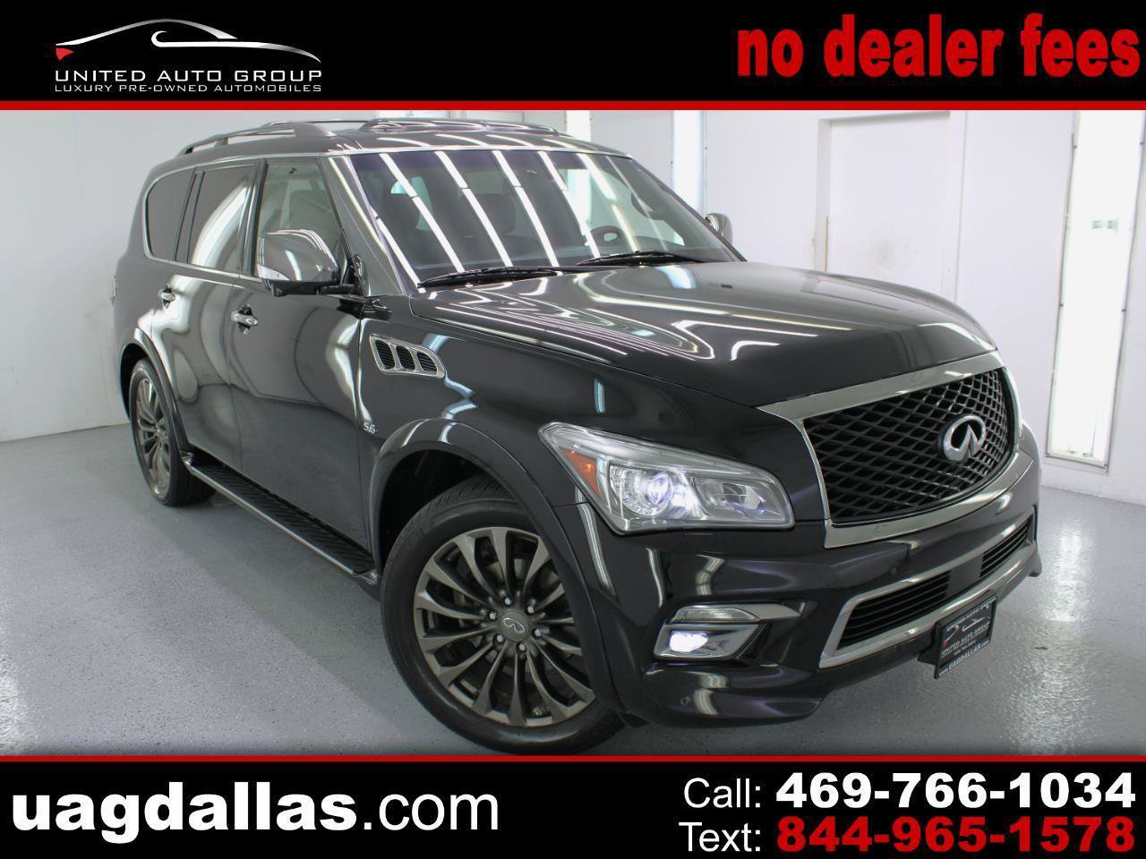 Used 2017 INFINITI QX80 Limited w/ All Season Package AWD/4WD image 1