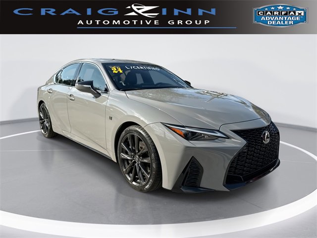 Certified 2024 Lexus IS 350 F Sport w/ Accessory Package 2 image 1