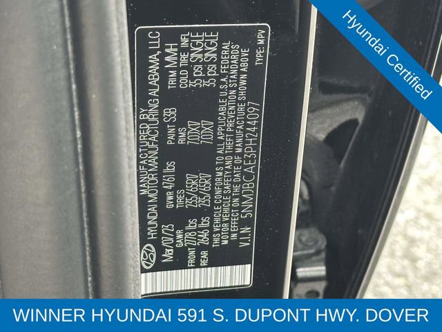 Certified 2023 Hyundai Tucson SEL AWD/4WD image 27