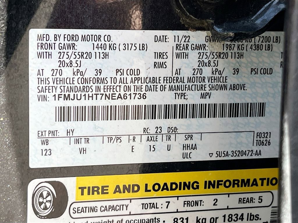 Used 2022 Ford Expedition XLT RWD image 33