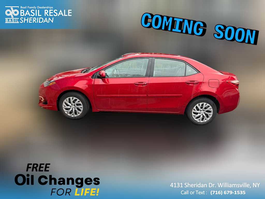 Used 2017 Toyota Corolla LE w/ Carpet Mat Package (TMS) FWD image 1