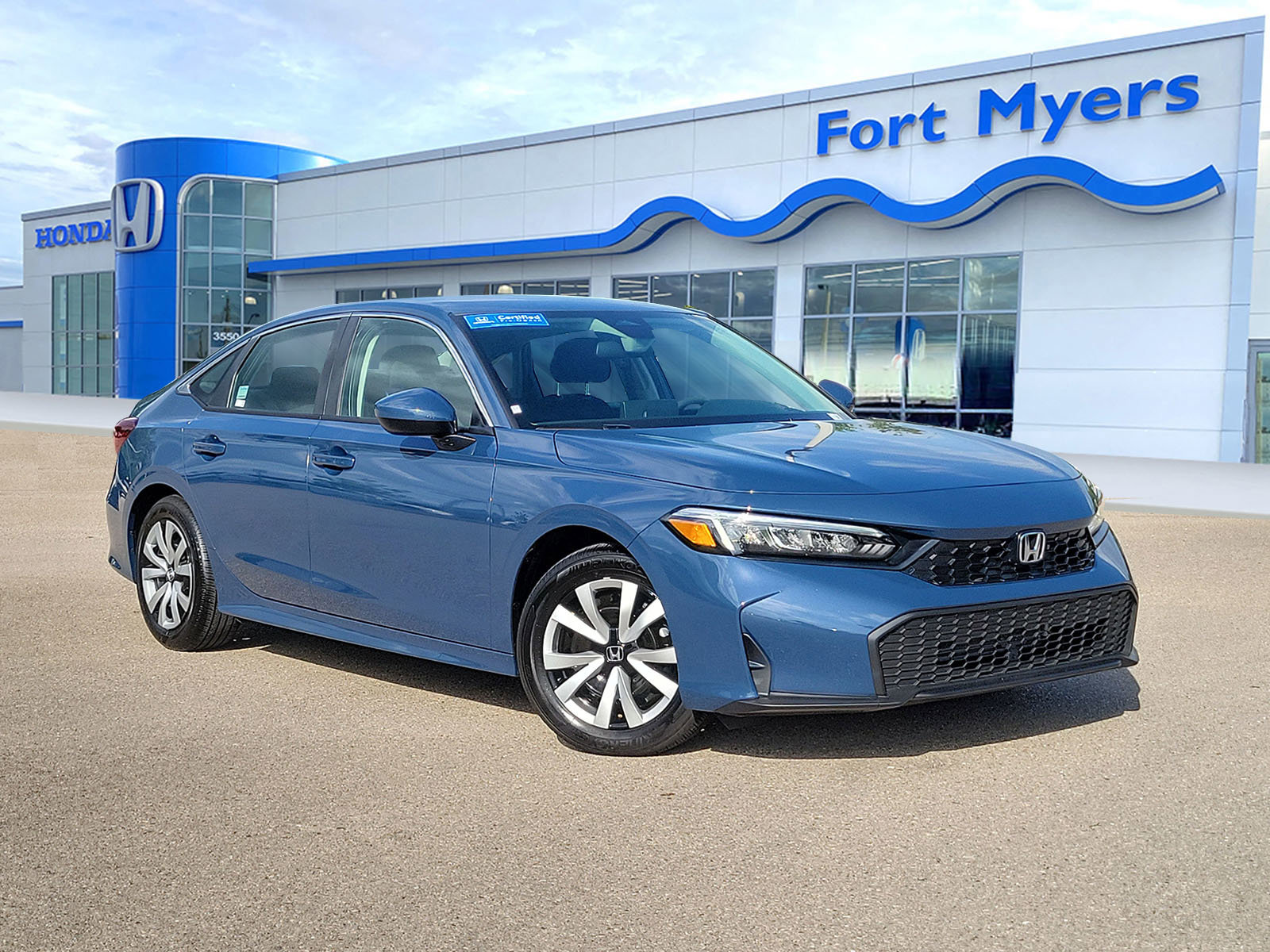 Certified 2025 Honda Civic LX image 1