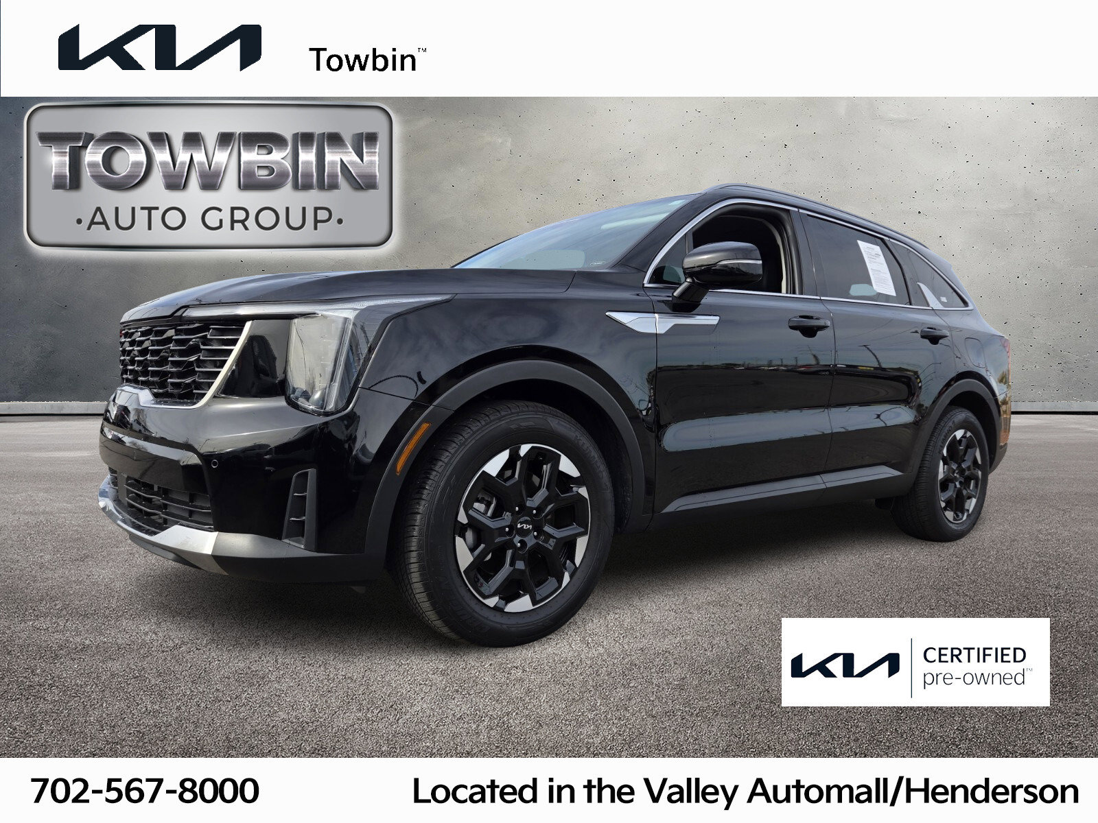 Certified 2025 Kia Sorento S image 1