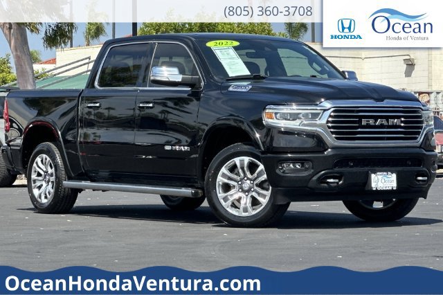 Used 2022 RAM 1500 Limited w/ Body Color Bumper Group AWD/4WD image 1