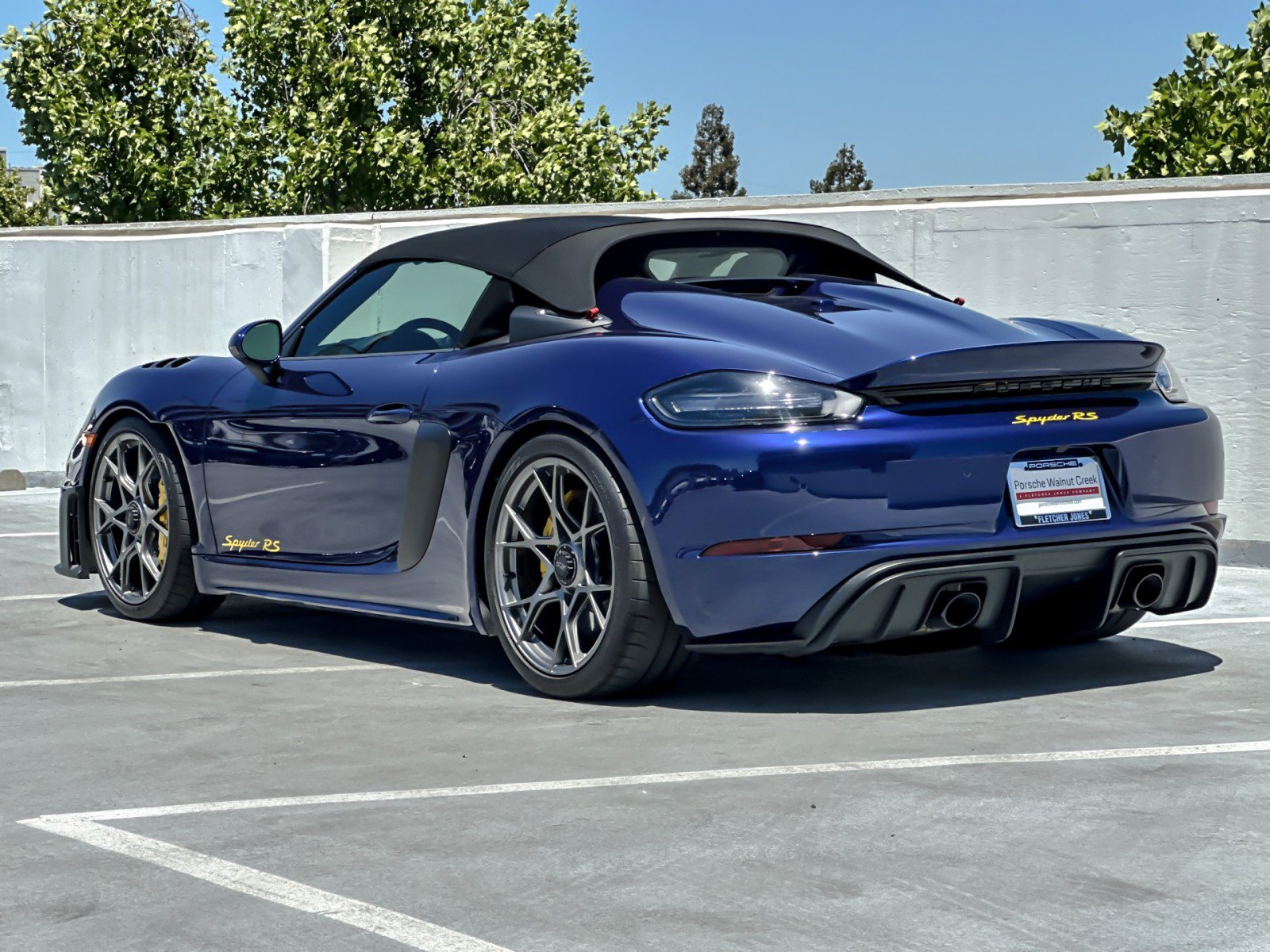 Used 2024 Porsche 718 Boxster Spyder RS RWD image 3
