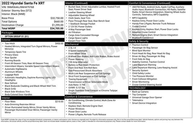 Used 2022 Hyundai Santa Fe XRT FWD image 31