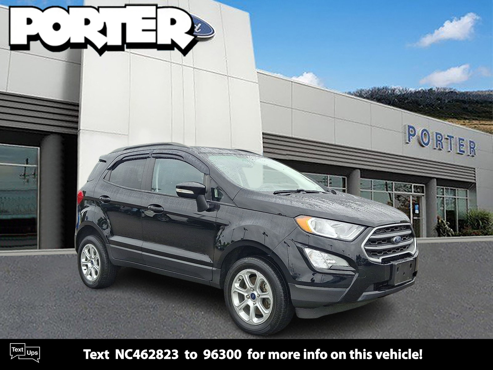 Certified 2022 Ford EcoSport SE w/ SE Convenience Package
