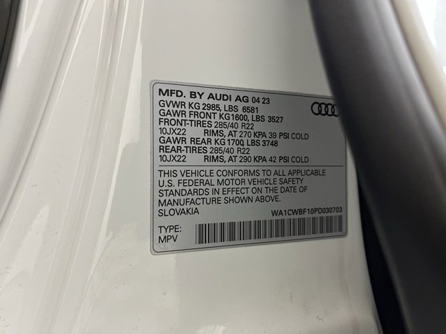 Used 2023 Audi SQ8 Prestige image 29