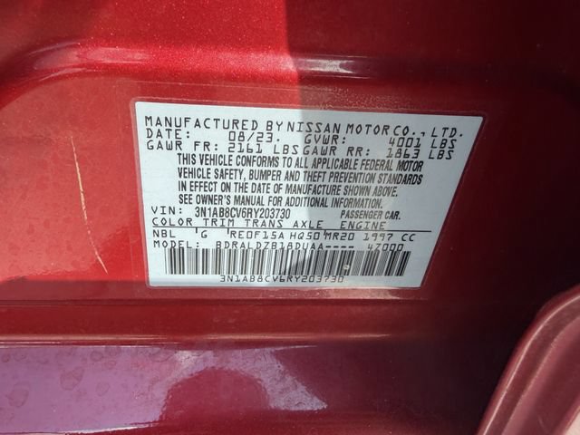 Used 2024 Nissan Sentra SV w/ All-Weather Package FWD image 27
