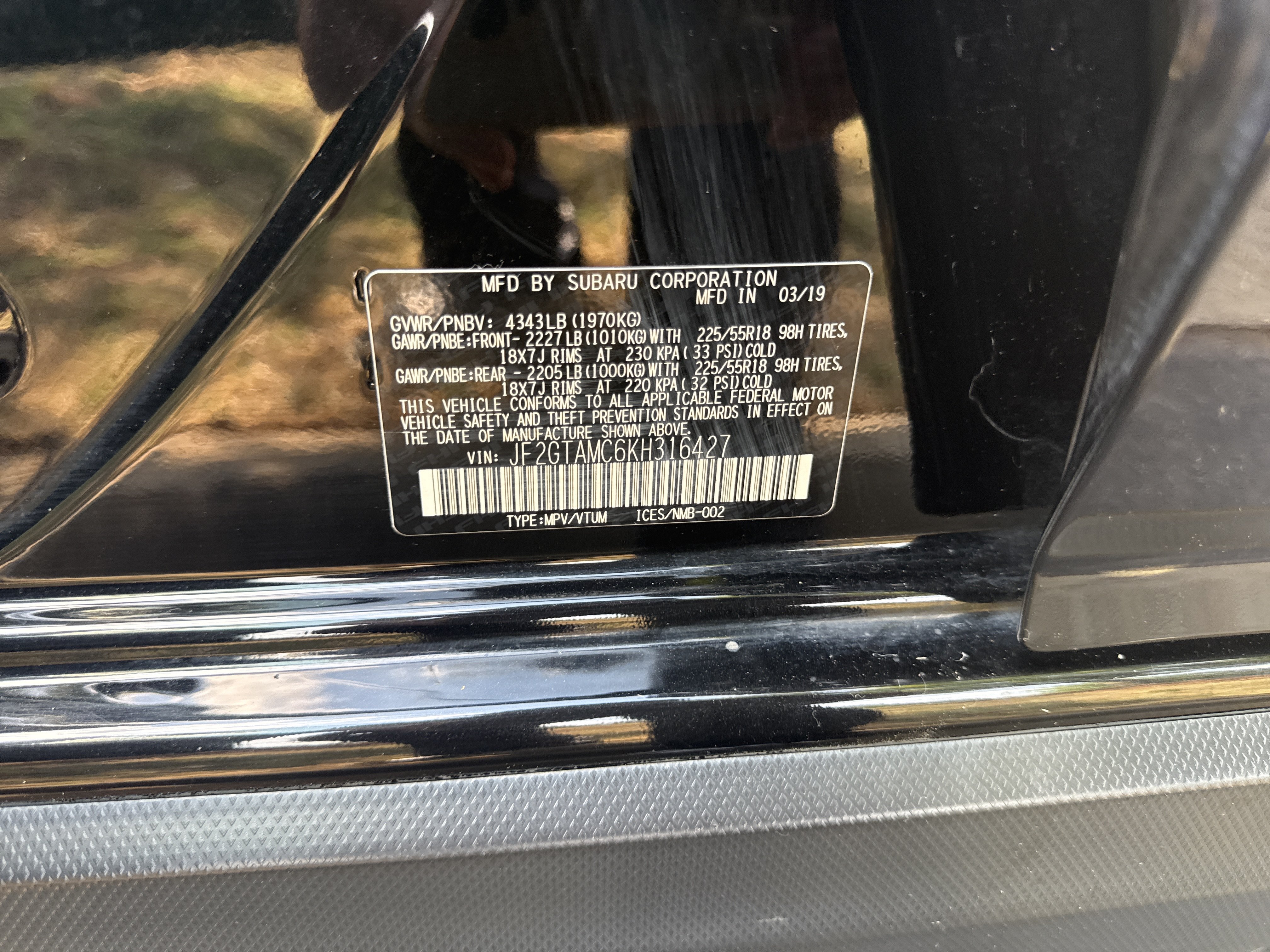 Used 2019 Subaru Crosstrek 2.0i Limited w/ Moonroof Package AWD/4WD image 36