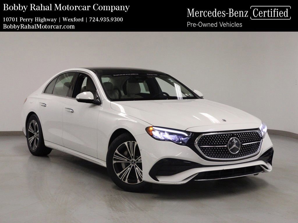 Certified 2024 Mercedes-Benz E 350 4MATIC Sedan
