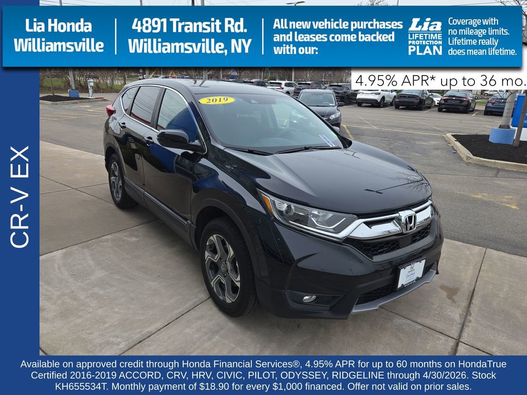 Certified 2019 Honda CR-V EX image 1