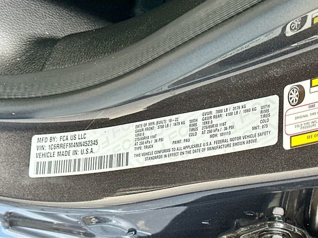 Used 2022 RAM 1500 Big Horn image 32
