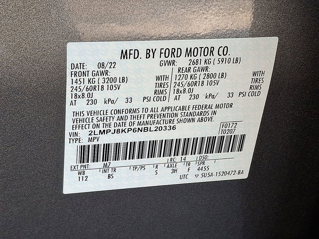 Used 2022 Lincoln Nautilus Reserve image 28