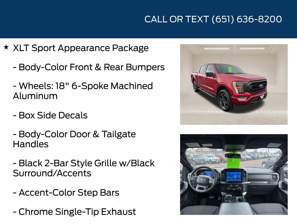 Used 2022 Ford F150 XLT w/ Equipment Group 302A High AWD/4WD image 20
